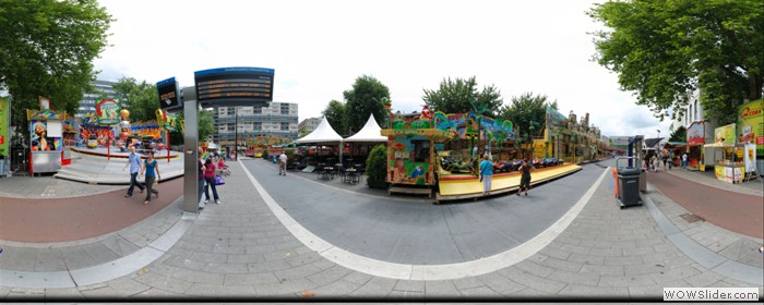 Autoscooter en Break Dance - Paleisring - Kermis Tilburg 2009