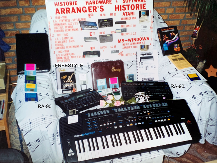 Arrangers Historie - Hardware en Software