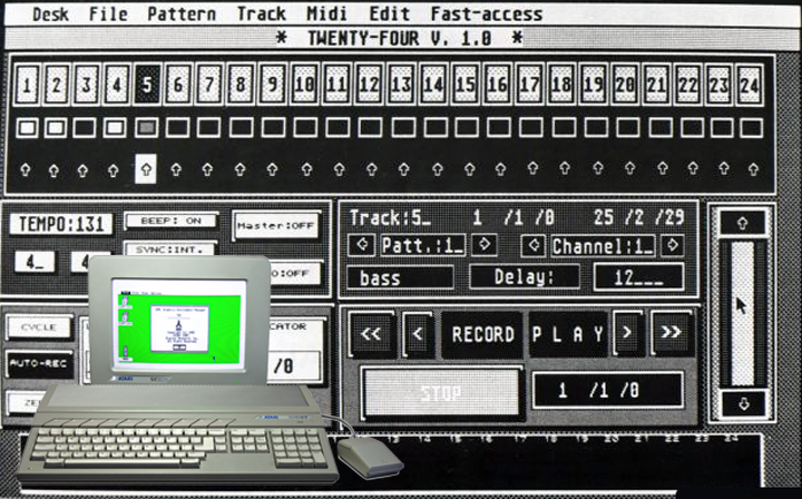 Steinberg Twenty-Four en Atari ST
